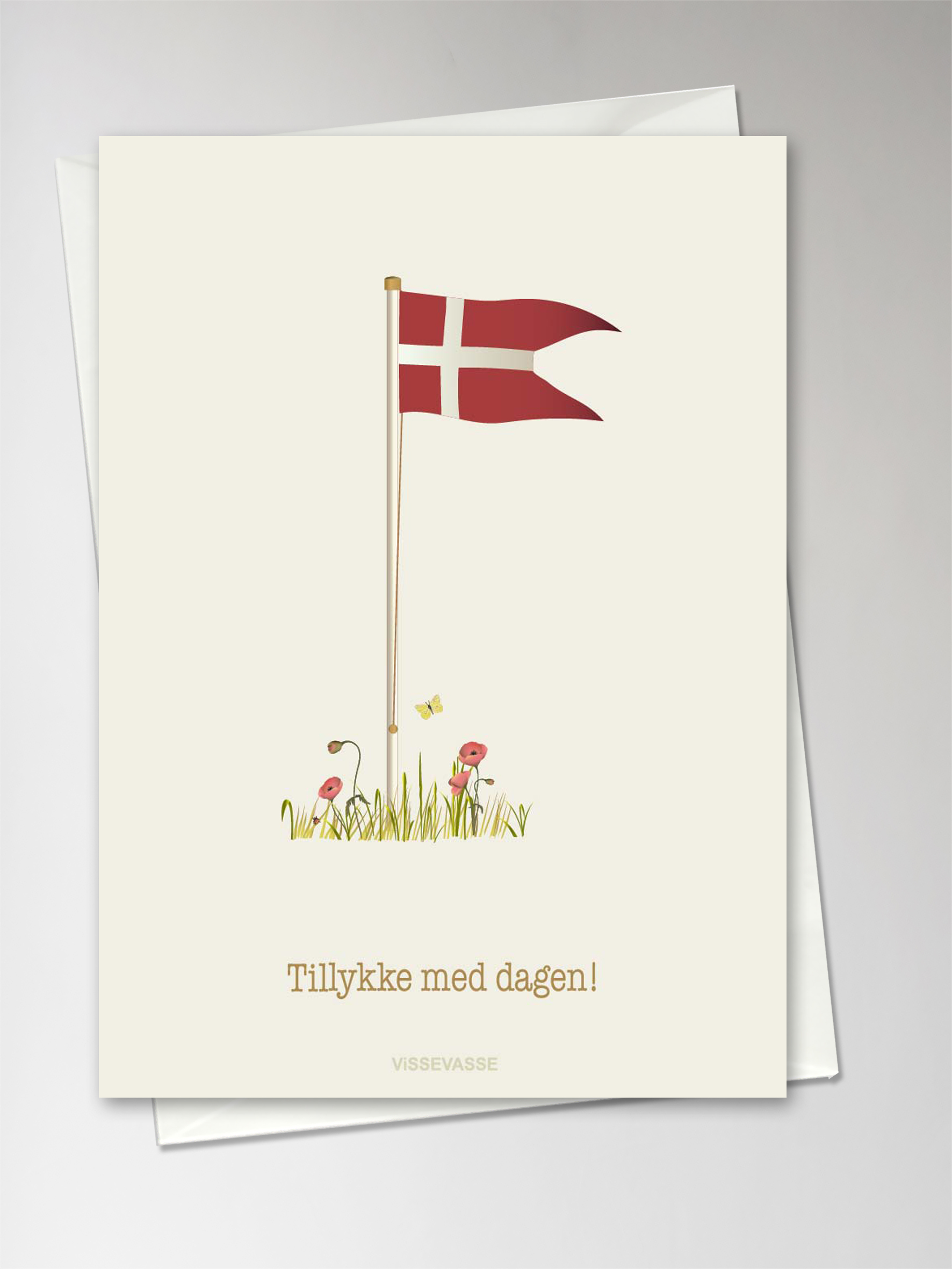 Tillykke kort fra Visse Vasse